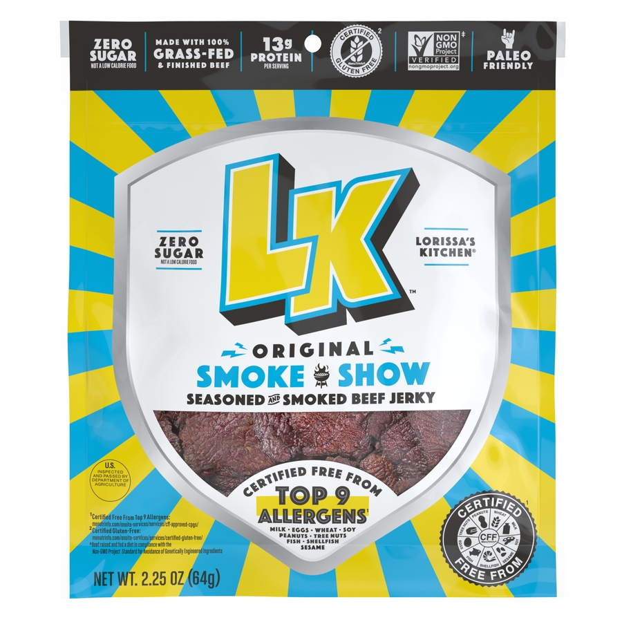 Smoke Show Seasoned and Smoked Beef Jerky  product image