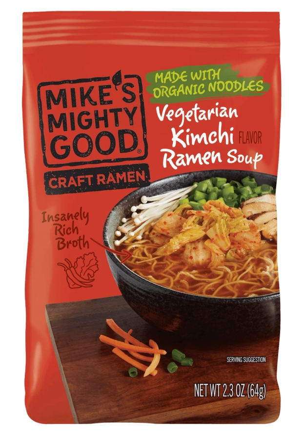 Vegetarian Kimchi Flavor Ramen by Mike’s Mighty Good