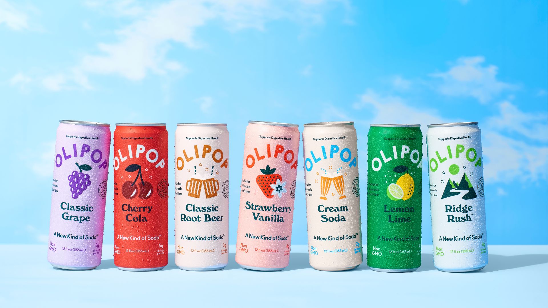 Free 3 - Olipop - 7-Eleven - Sleek Cans - Meta promotion image