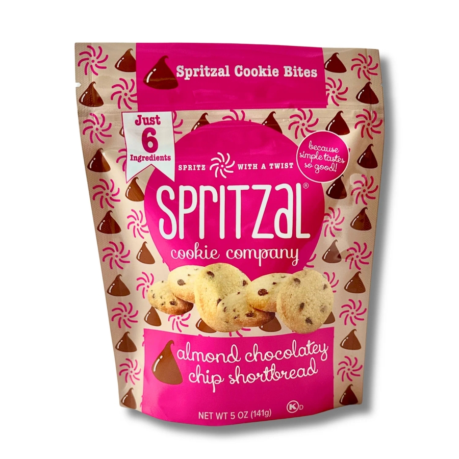 Almond Chocolatey Chip Shortbread Bites product image