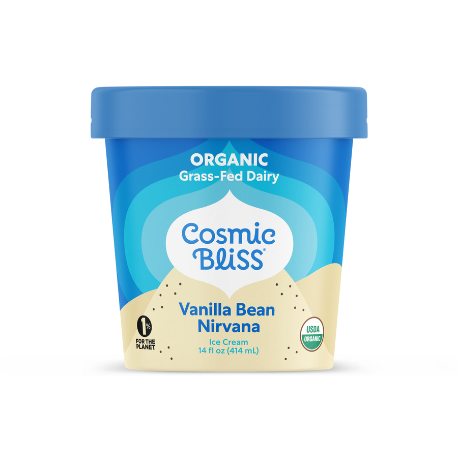 Grass-fed Dairy, Vanilla Bean Nirvana by Cosmic Bliss