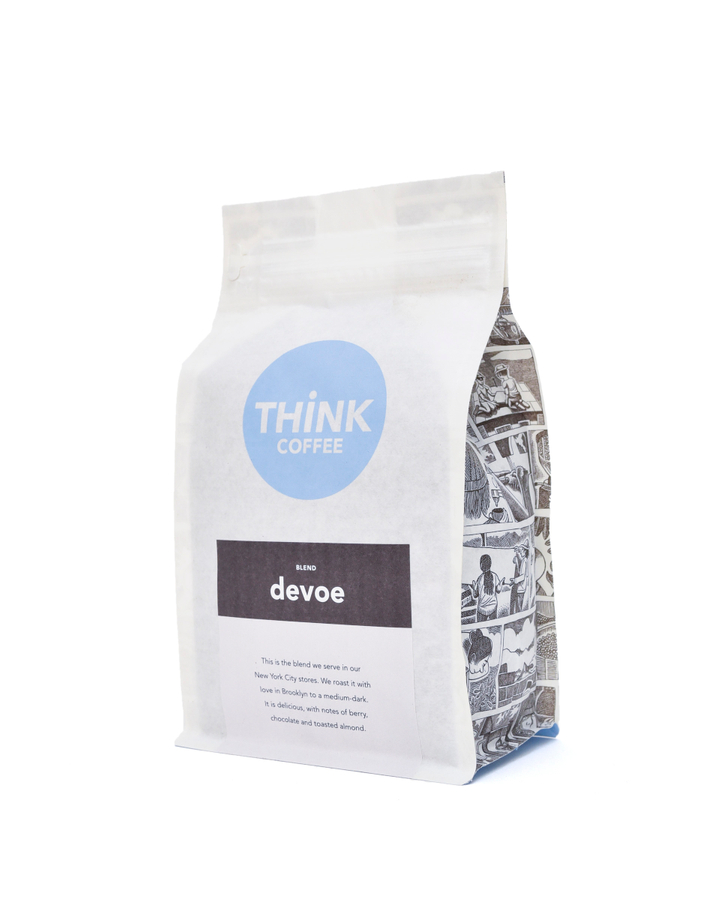 12 oz Whole Bean Devoe NYC Signature Blend product image