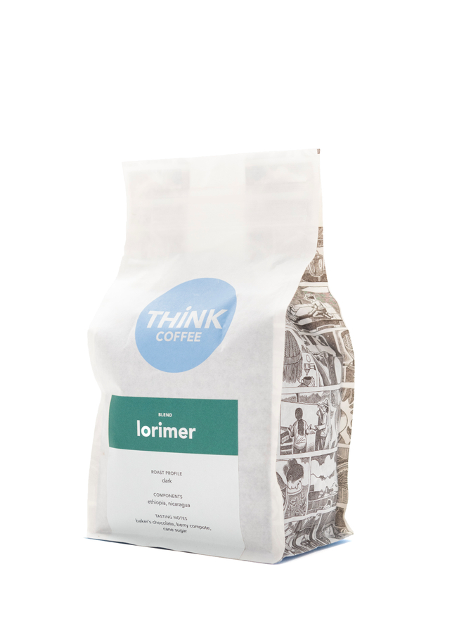 12 oz Whole Bean Lorimer Dark Roast Blend product image